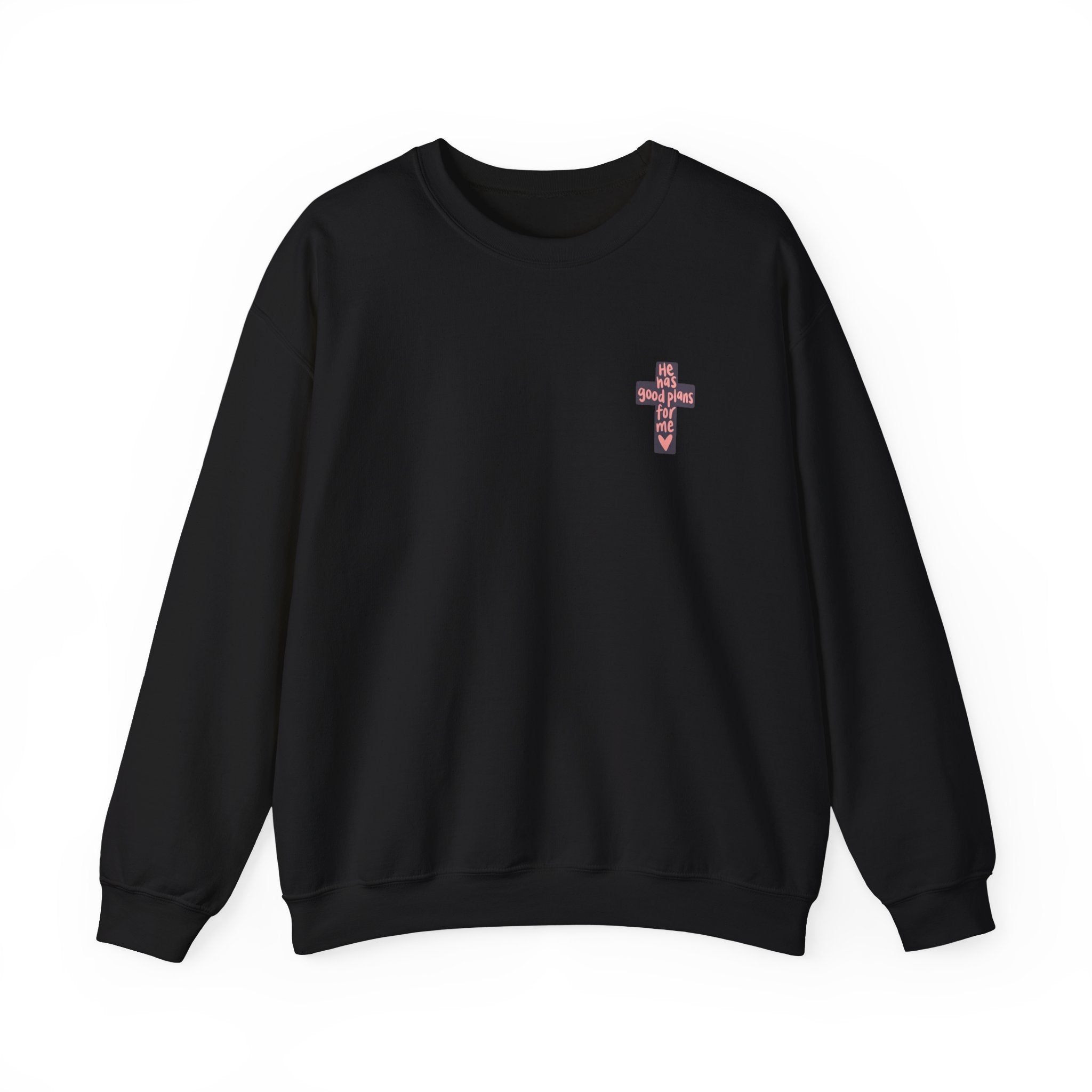 He Has Good Plans Cross Crewneck