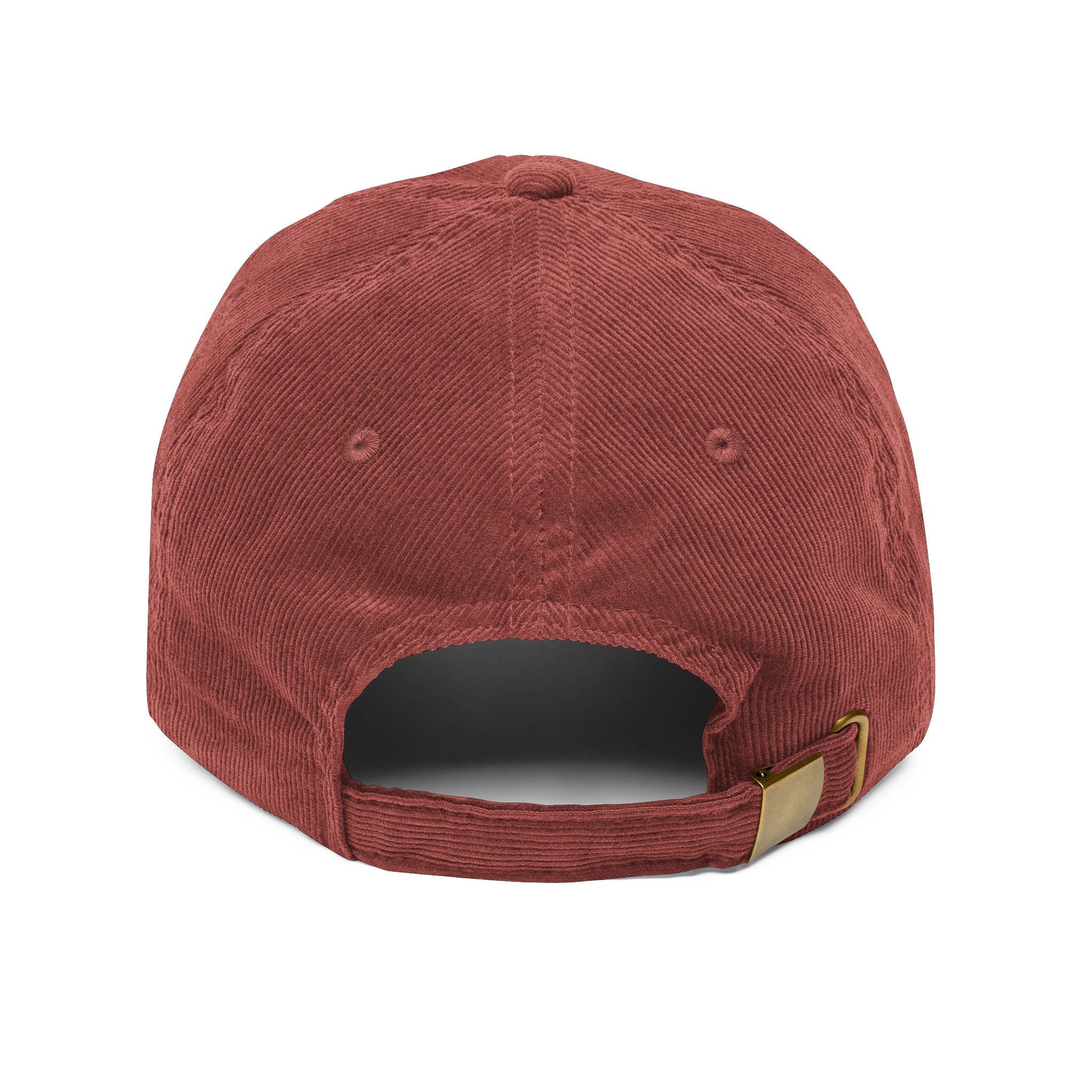 The Olive Thread Embroidery Cap | Vintage Corduroy Hat