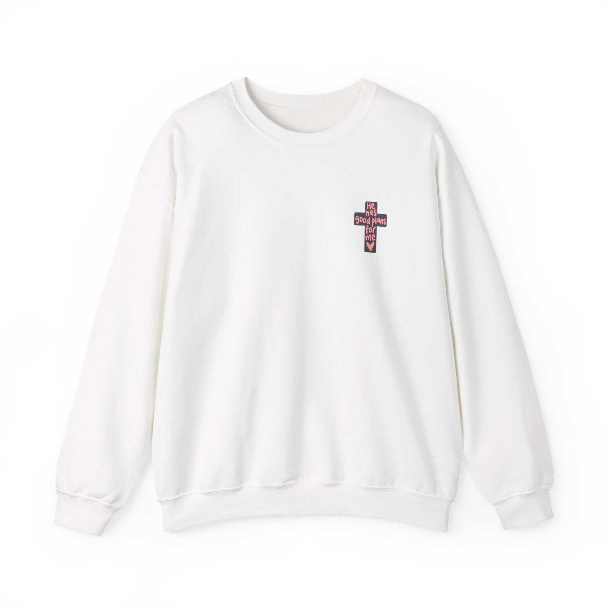 He Has Good Plans Cross Crewneck