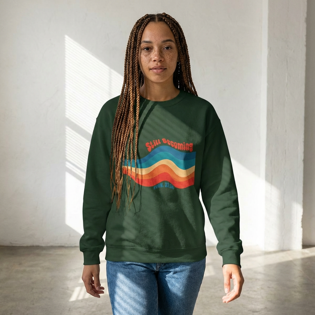 Proverbs 31:25 Retro Sweatshirt