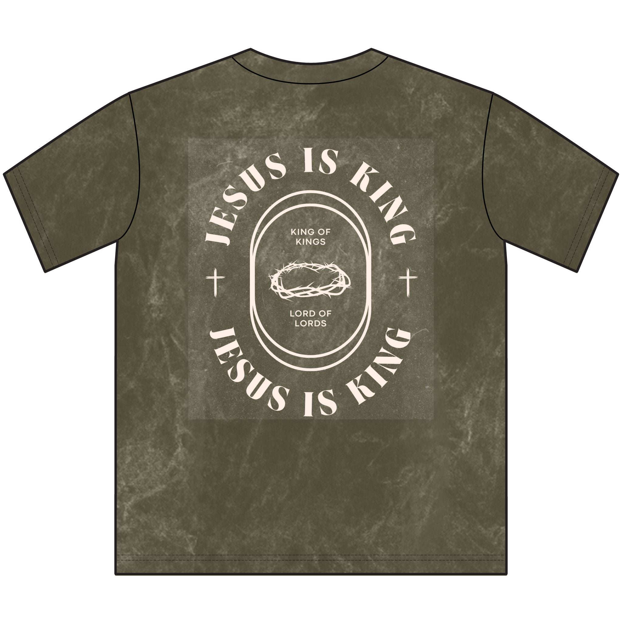 Jesus Is King Vintage Crewneck