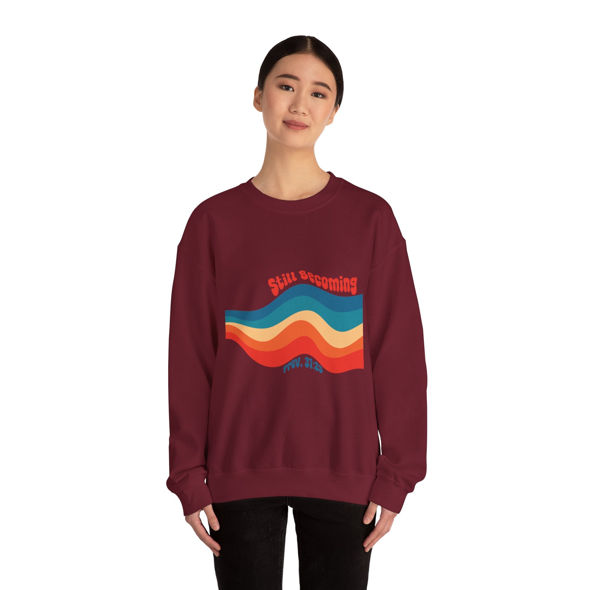 Proverbs 31:25 Retro Sweatshirt
