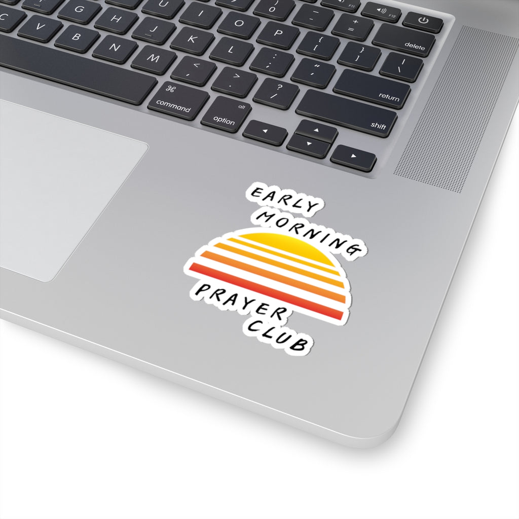 Early Morning Prayer Club Sticker