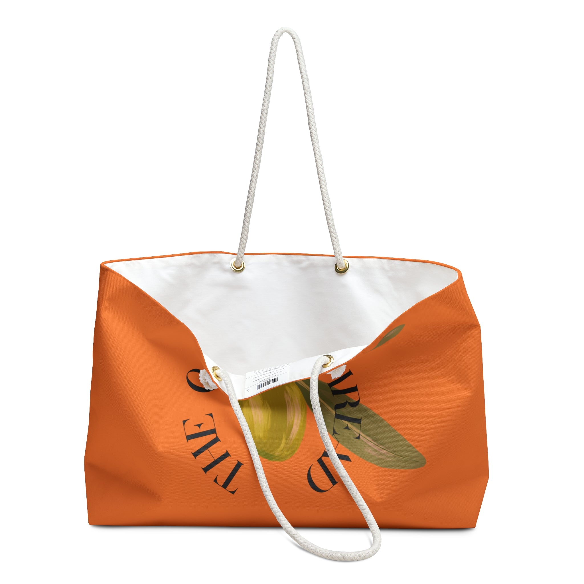 The Olive Thread Weekender Bag – Rustic Orange