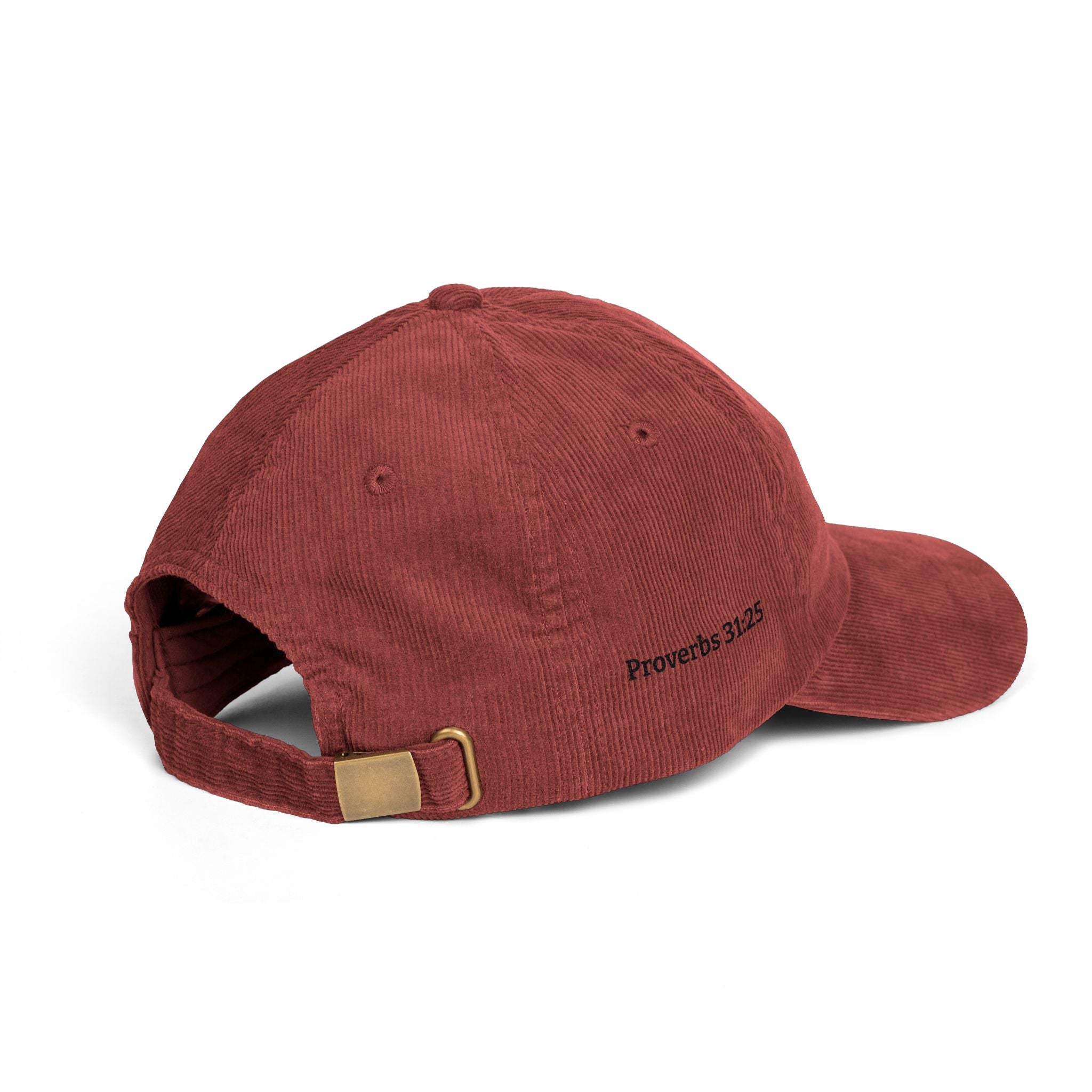 The Olive Thread Embroidery Cap | Vintage Corduroy Hat